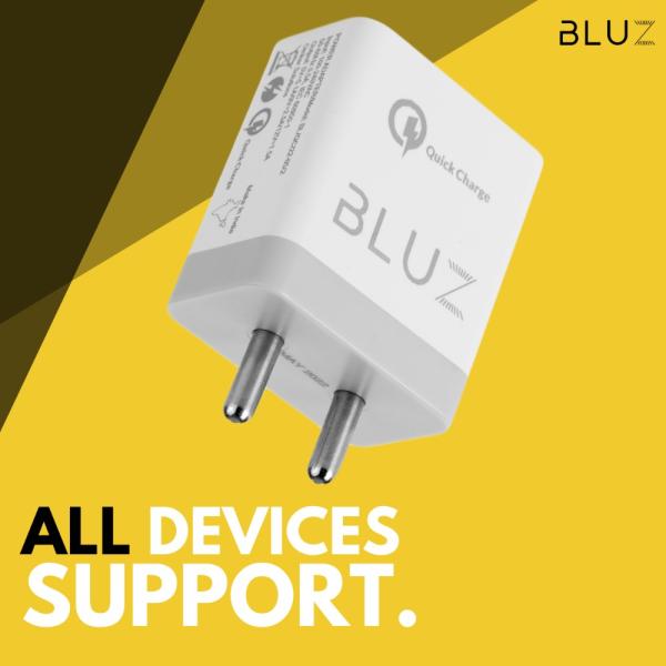 Bluz QC 20W Fast Charger β Rapid & Safe Charging β‘π
