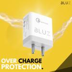 Bluz QC 20W Fast Charger β Rapid & Safe Charging β‘π