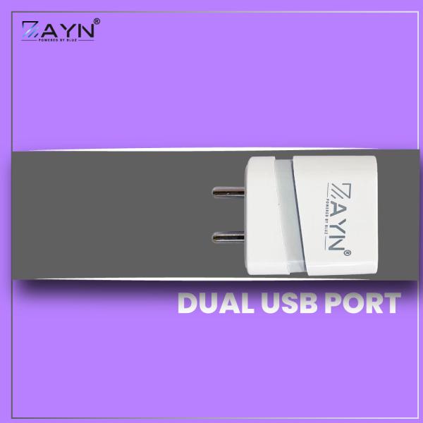 Zayn - 1301 Dual USB Mobile Charger