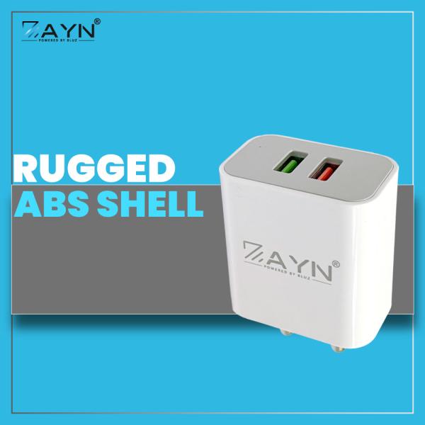 ZAYN-1302 Dual USB Mobile Charger