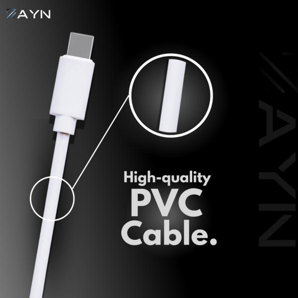 Zayn C to C with Aluminium Shield Data Cable