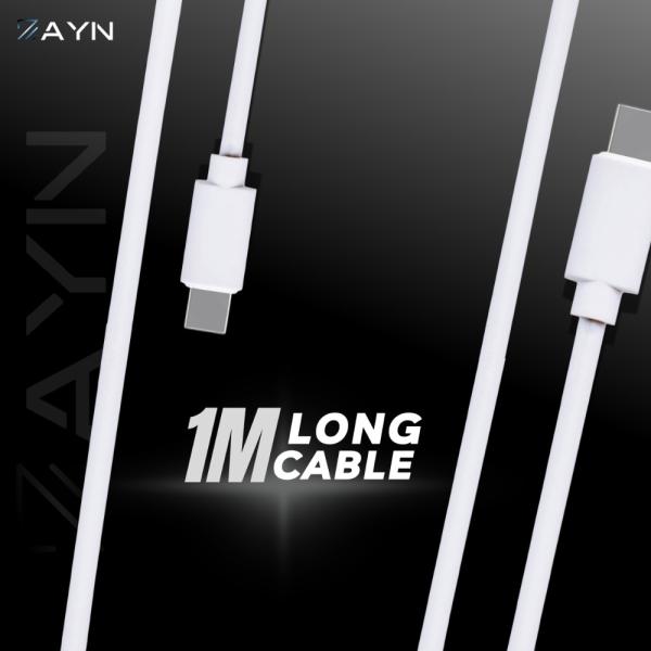Zayn C to C with Aluminium Shield Data Cable