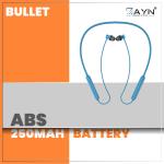 Bullet Wired Earphones with Tangle-Free Cable